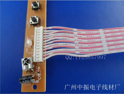 【2468排线加工厂 2468 24号 26号 红白线束 优质各种颜色排线】价格,厂家,图片,连接器,广州市白云区振高电子厂-